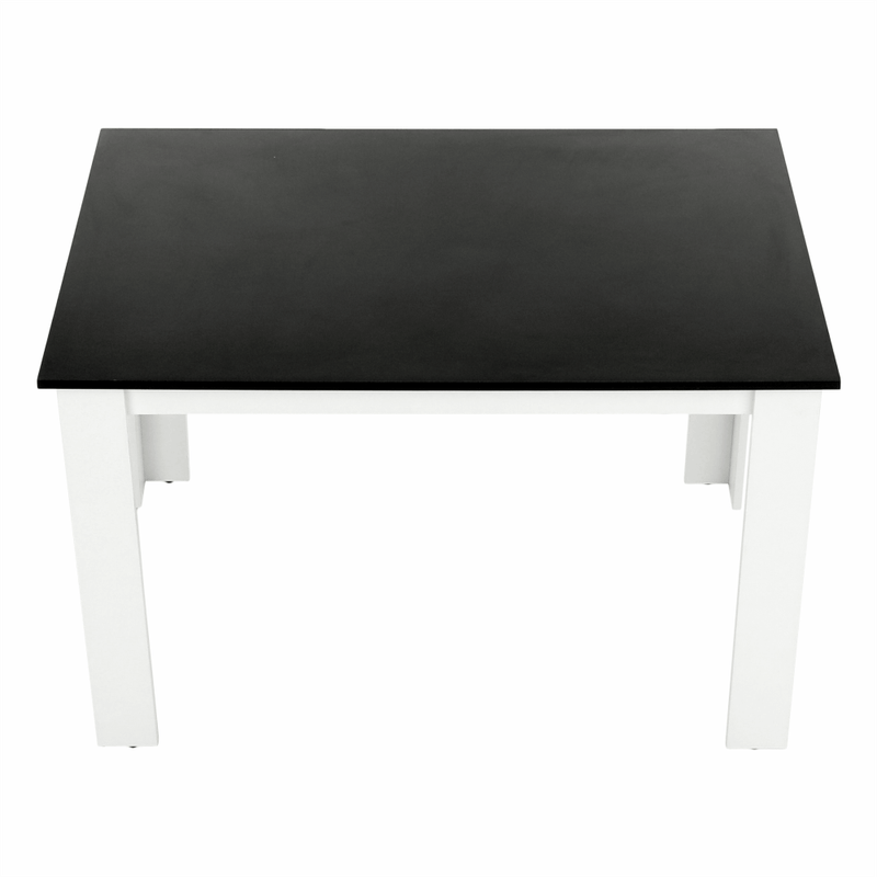 Casa si Gradina - Mobilier - Mese si birouri - Mese bucatarie si dining - Masa dining, alb/negru, 120x80 cm, KRAZ - Infinity.ro