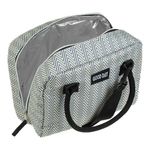 Sport si Outdoor - Camping - Bucatarie de camping - Cutii si genti frigorifice - Geanta izoterma pentru alimente, Capacitate 7L, Model Gri Bleu Aztec "Good Day" - Infinity.ro