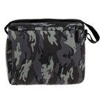 Sport si Outdoor - Camping - Bucatarie de camping - Cutii si genti frigorifice - Geanta Izoterma pentru alimente, Capacitate 16L, 31x21x25cm, Gri Camuflaj - Infinity.ro