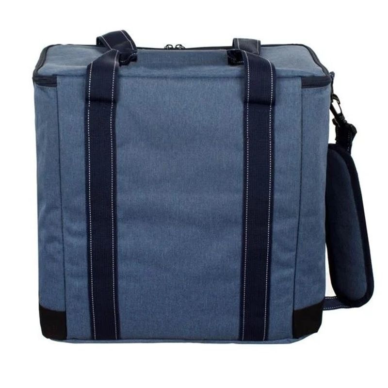 Sport si Outdoor - Camping - Bucatarie de camping - Cutii si genti frigorifice - Geanta Izoterma, Capacitate 26L, Dimensiune 40x24x28cm, Albastru Antracit - Infinity.ro