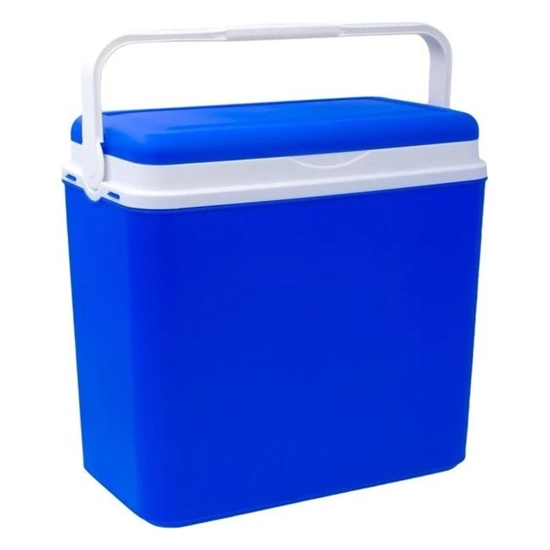 Sport si Outdoor - Camping - Bucatarie de camping - Cutii si genti frigorifice - Lada frigorifica portabila cu capac, Capacitate 10L, Culoare albastru - Infinity.ro