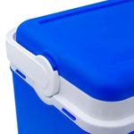 Sport si Outdoor - Camping - Bucatarie de camping - Cutii si genti frigorifice - Lada frigorifica portabila cu capac, Capacitate 10L, Culoare albastru - Infinity.ro