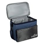 Sport si Outdoor - Camping - Bucatarie de camping - Cutii si genti frigorifice - Geanta izoterma pentru alimente, Capacitate 12L, Dimensiune 30x18x24cm, Blue Jeans Antracit - Infinity.ro