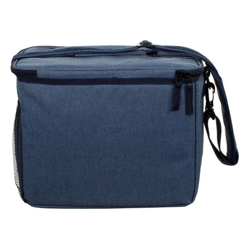 Sport si Outdoor - Camping - Bucatarie de camping - Cutii si genti frigorifice - Geanta izoterma pentru alimente, Capacitate 12L, Dimensiune 30x18x24cm, Blue Jeans Antracit - Infinity.ro
