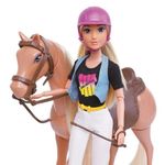 Jucarii, Copii si Bebe - Jucarii si jocuri - Papusi si accesorii - Papusi - Papusa manechin cu cal de echitatie si accesorii incluse - Infinity.ro