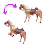 Jucarii, Copii si Bebe - Jucarii si jocuri - Papusi si accesorii - Papusi - Papusa manechin cu cal de echitatie si accesorii incluse - Infinity.ro