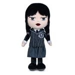 Jucarii, Copii si Bebe - Jucarii si jocuri - Papusi si accesorii - Papusi - Papusa de Plus Wednesday 25cm - Giochi Preziosi - Infinity.ro