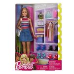 Jucarii, Copii si Bebe - Jucarii si jocuri - Papusi si accesorii - Papusi - Papusa barbie cu accesorii La Moda - Mattel - Infinity.ro