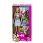 Jucarii, Copii si Bebe - Jucarii si jocuri - Papusi si accesorii - Papusi - Papusa Barbie cu caine si multe accesorii, varsta 3+ ani, 15x5.5x33cm, multicolor - Infinity.ro