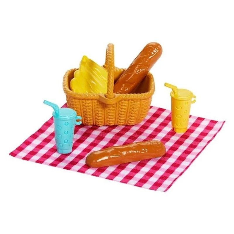 Jucarii, Copii si Bebe - Jucarii si jocuri - Papusi si accesorii - Papusi - Papusa Barbie si Chelsea la picnic cu accesorii incluse - Infinity.ro