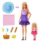 Jucarii, Copii si Bebe - Jucarii si jocuri - Papusi si accesorii - Papusi - Papusa Barbie si Chelsea la picnic cu accesorii incluse - Infinity.ro