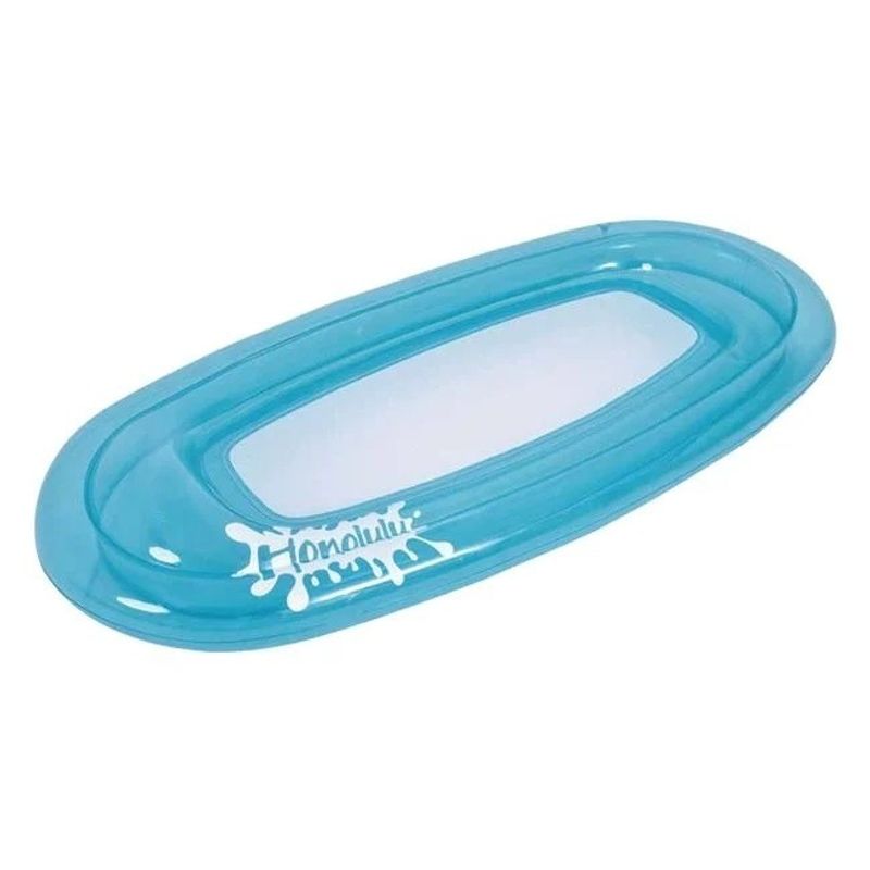 Jucarii, Copii si Bebe - Jucarii si jocuri - Jucarii de exterior - Saltele si mingi pentru plaja - Saltea Gonflabila de Plaja, cu Plasa, 1.76x0.84m, albastru - Infinity.ro