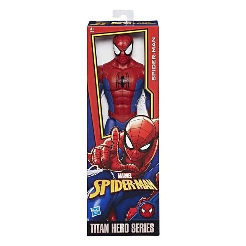 Jucarii, Copii si Bebe - Jucarii si jocuri - Figurine - Figurina Spiderman, dimensiune 30cm, rosu-albastru - Infinity.ro