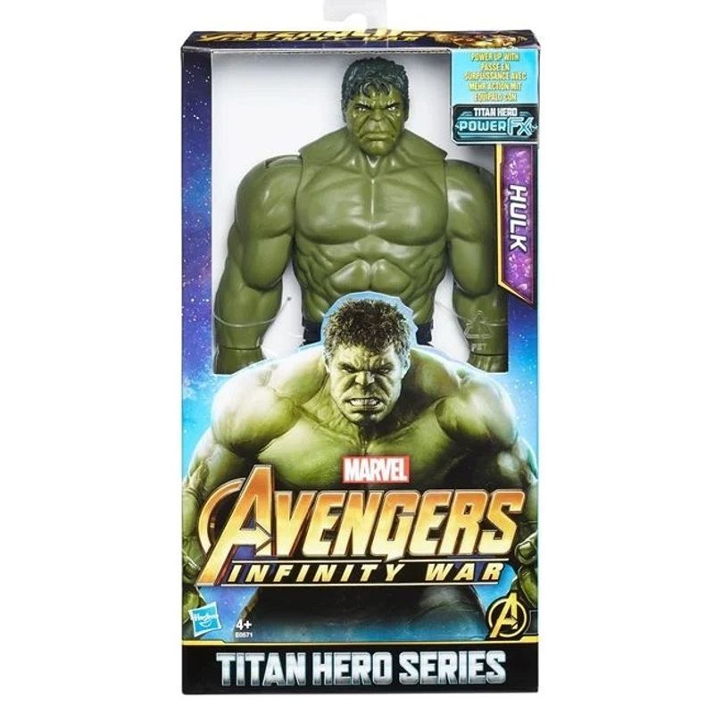 Jucarii, Copii si Bebe - Jucarii si jocuri - Figurine - Figurina Avengers Hulk, dimensiune 30cm, verde-negru - Infinity.ro