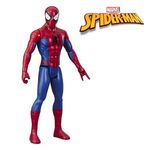 Jucarii, Copii si Bebe - Jucarii si jocuri - Figurine - Figurina Spiderman, dimensiune 30cm, rosu-albastru - Infinity.ro