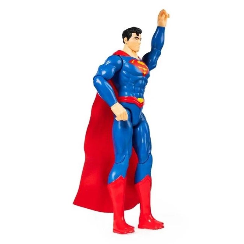 Jucarii, Copii si Bebe - Jucarii si jocuri - Figurine - Figurina Superman, cu detalii realiste si capa textila, dimensiune 30cm - Infinity.ro