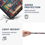 Laptop, Telefoane si Tablete - Ebook reader si accesorii - Accesorii eBook Reader - Husa Kwmobile pentru Amazon Kindle Scribe (2022, 2024), inchidere magnetica, Sleep/Wake, piele ecologica, multicolor - Infinity.ro