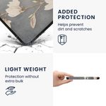 Laptop, Telefoane si Tablete - Ebook reader si accesorii - Accesorii eBook Reader - Husa Kwmobile pentru Kobo Libra Colour, inchidere magnetica, design magnolii, piele ecologica, multicolor - Infinity.ro