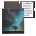 Laptop, Telefoane si Tablete - Ebook reader si accesorii - Accesorii eBook Reader - Husa eBook Reader Kwmobile pentru Amazon Kindle Scribe (2022, 2024), inchidere magnetica, piele ecologica, multicolor - Infinity.ro