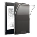Laptop, Telefoane si Tablete - Ebook reader si accesorii - Accesorii eBook Reader - Husa Kwmobile pentru Amazon Kindle Paperwhite 1, 2, 3 (2012-2017), antisoc, antizgarieturi, TPU, transparent - Infinity.ro