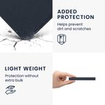 Laptop, Telefoane si Tablete - Ebook reader si accesorii - Accesorii eBook Reader - Husa eBook Reader Kwmobile pentru Kobo Libra Colour, inchidere magnetica, curea de mana, piele ecologica, albastru - Infinity.ro