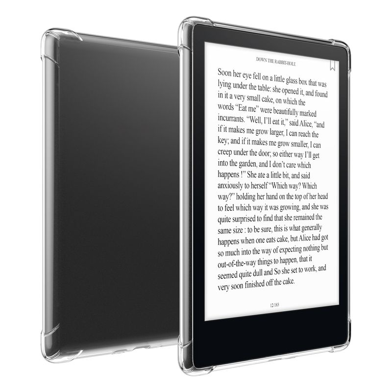 Laptop, Telefoane si Tablete - Ebook reader si accesorii - Accesorii eBook Reader - Husa Kwmobile pentru Amazon Kindle Paperwhite 12 (2024), Colorsoft, antisoc, antizgarieturi, TPU, transparent - Infinity.ro