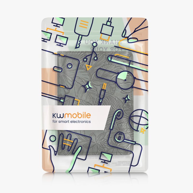 Laptop, Telefoane si Tablete - Ebook reader si accesorii - Accesorii eBook Reader - Husa Kwmobile pentru Amazon Kindle Paperwhite 12 (2024), Colorsoft, inchidere magnetica, Sleep/Wake, piele eco, verde - Infinity.ro