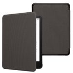 Laptop, Telefoane si Tablete - Ebook reader si accesorii - Accesorii eBook Reader - Husa Kwmobile pentru Amazon Kindle Paperwhite 12 (2024), Colorsoft, inchidere magnetica, antisoc, nailon, gri - Infinity.ro