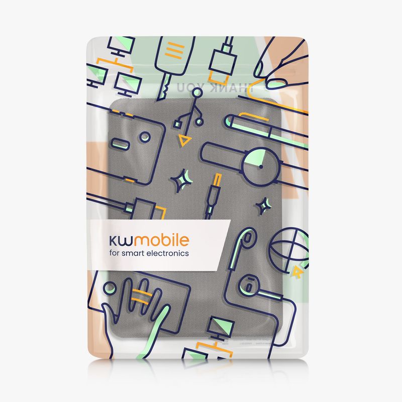 Laptop, Telefoane si Tablete - Ebook reader si accesorii - Accesorii eBook Reader - Husa Kwmobile pentru Amazon Kindle Paperwhite 12 (2024), Colorsoft, inchidere magnetica, antisoc, nailon, gri - Infinity.ro