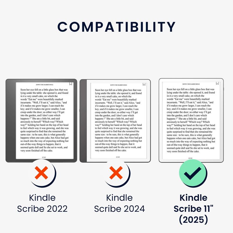 Laptop, Telefoane si Tablete - Ebook reader si accesorii - Accesorii eBook Reader - Husa Kwmobile pentru Amazon Kindle Scribe 3rd Gen, 11 inch (2025), inchidere magnetica, antisoc, piele eco, gri - Infinity.ro