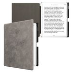 Laptop, Telefoane si Tablete - Ebook reader si accesorii - Accesorii eBook Reader - Husa Kwmobile pentru Amazon Kindle Scribe 3rd Gen, 11 inch (2025), inchidere magnetica, antisoc, piele eco, gri - Infinity.ro