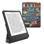 Laptop, Telefoane si Tablete - Ebook reader si accesorii - Accesorii eBook Reader - Husa Kwmobile pentru Amazon Kindle Paperwhite 12 (2024), Colorsoft, Sleep/Wake, stand, piele eco, multicolor - Infinity.ro