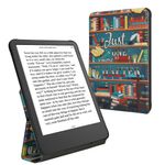 Laptop, Telefoane si Tablete - Ebook reader si accesorii - Accesorii eBook Reader - Husa Kwmobile pentru Amazon Kindle Paperwhite 12 (2024), Colorsoft, Sleep/Wake, stand, piele eco, multicolor - Infinity.ro