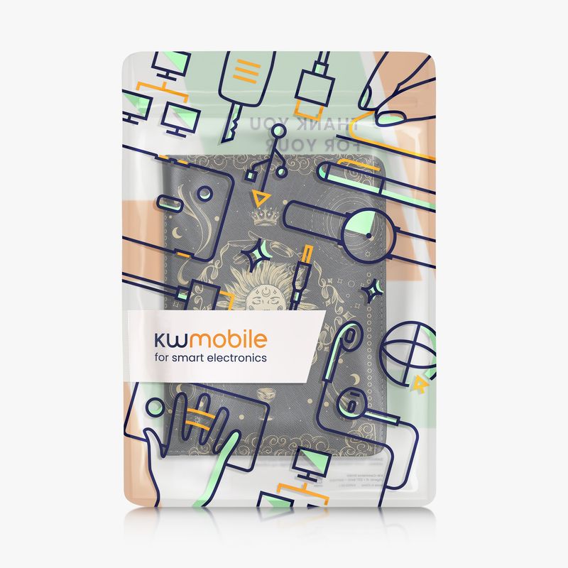 Laptop, Telefoane si Tablete - Ebook reader si accesorii - Accesorii eBook Reader - Husa Kwmobile pentru Amazon Kindle Paperwhite 12 (2024), Colorsoft, inchidere magnetica, Sleep/Wake, piele eco, automata - Infinity.ro