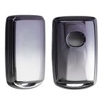 Auto si Moto - Electronice auto - Accesorii electronice auto - Husa cheie auto Kwmobile pentru Mazda 3 6 CX-30 CX-50 CX-60 CX-90, anti-alunecare, antizgarieturi, TPU, gri, argintiu - Infinity.ro