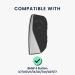 Auto si Moto - Electronice auto - Accesorii electronice auto - Husa cheie auto Kwmobile pentru BMW X7/X7 xDrive40d 2023/223i M Sport Active Tourer, TPU, transparent - Infinity.ro