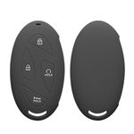 Auto si Moto - Electronice auto - Accesorii electronice auto - Husa cheie auto Kwmobile pentru Hyundai Grandeur GN7 Ioniq 6 Kona EV 2023 (Doar Keyless Go.), anti-alunecare, TPU, gri - Infinity.ro