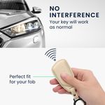 Auto si Moto - Electronice auto - Accesorii electronice auto - Husa cheie auto Kwmobile pentru VW, SEAT Golf 8 (GTE, GTI), ID.3, ID.4, ID.5, anti-alunecare, piele naturala, bej - Infinity.ro