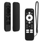 TV, Audio-Video si Foto - Accesorii TV si audio - Accesorii TV - Husa telecomanda Kwmobile pentru MECOOL KD3 Android TV Stick, anti-alunecare, silicon, negru - Infinity.ro