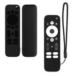 TV, Audio-Video si Foto - Accesorii TV si audio - Accesorii TV - Husa telecomanda Kwmobile pentru MECOOL KD3 Android TV Stick, anti-alunecare, silicon, negru - Infinity.ro