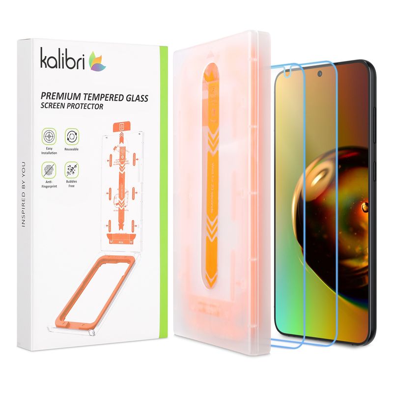 Laptop, Telefoane si Tablete - Telefoane mobile si accesorii - Accesorii Telefoane - Folii protectie telefoane - Set 2 folii de protectie telefon Kalibri pentru Samsung Galaxy S24 Plus, aplicare usoara, sticla temperata, transparent - Infinity.ro