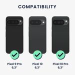 Laptop, Telefoane si Tablete - Telefoane mobile si accesorii - Accesorii Telefoane - Folii protectie telefoane - Set 3 folii protectie Kwmobile pentru Google Pixel 10/10 Pro/9 Pro, filtru privacy, PET, transparente - Infinity.ro