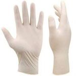 Casa si Gradina - Constructii - Echipamente de lucru - Manusi protectia muncii - Set 100 bucati manusi de protectie, de unica folosinta Mercator, Latex, Alb M - Infinity.ro