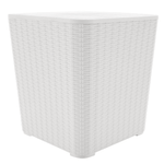 Casa si Gradina - Gradina si terasa - Mobilier exterior - Dulapuri si lazi depozitare exterior - Cutie / masa de depozitare pentru gradina, alba, UGUR - Infinity.ro