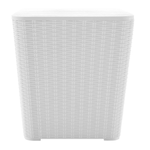 Casa si Gradina - Gradina si terasa - Mobilier exterior - Dulapuri si lazi depozitare exterior - Cutie / masa de depozitare pentru gradina, alba, UGUR - Infinity.ro
