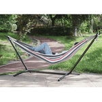 Casa si Gradina - Gradina si terasa - Balansoare si hamace - Hamace si suporturi - Stand pt. hamac, negru, OTAN NEW TYP 1 - Infinity.ro