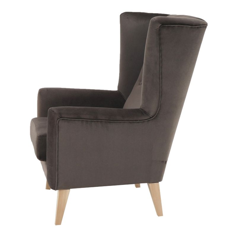 Casa si Gradina - Mobilier - Scaune si fotolii - Fotolii - Fotoliu, RODEZA, gri-maro-taupe/fag - Infinity.ro