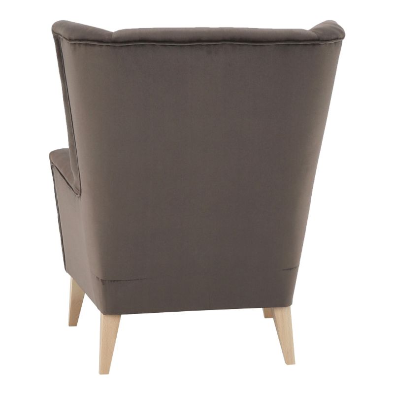 Casa si Gradina - Mobilier - Scaune si fotolii - Fotolii - Fotoliu, RODEZA, gri-maro-taupe/fag - Infinity.ro