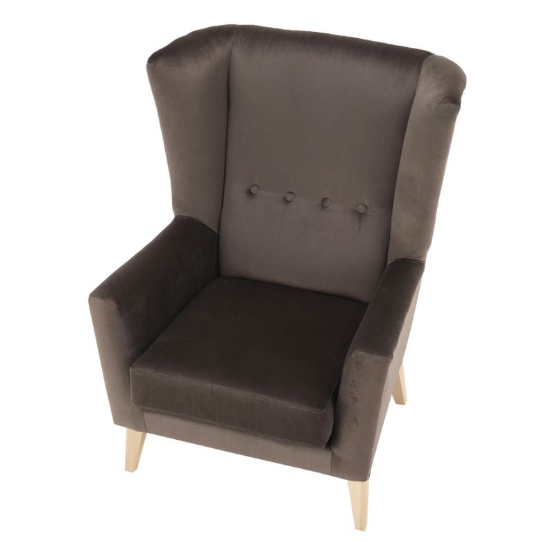 Casa si Gradina - Mobilier - Scaune si fotolii - Fotolii - Fotoliu, RODEZA, gri-maro-taupe/fag - Infinity.ro