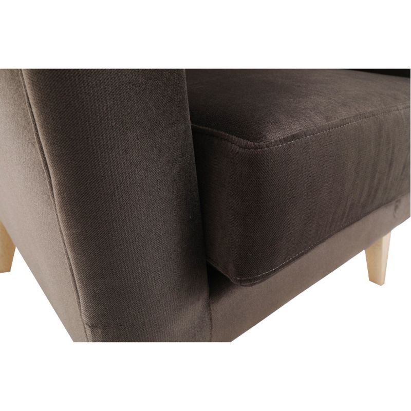 Casa si Gradina - Mobilier - Scaune si fotolii - Fotolii - Fotoliu, RODEZA, gri-maro-taupe/fag - Infinity.ro